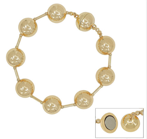 GOLD BEADED BRACELET