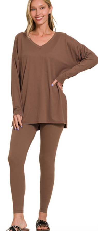 SOFT AS BUTTER LEGGING SET