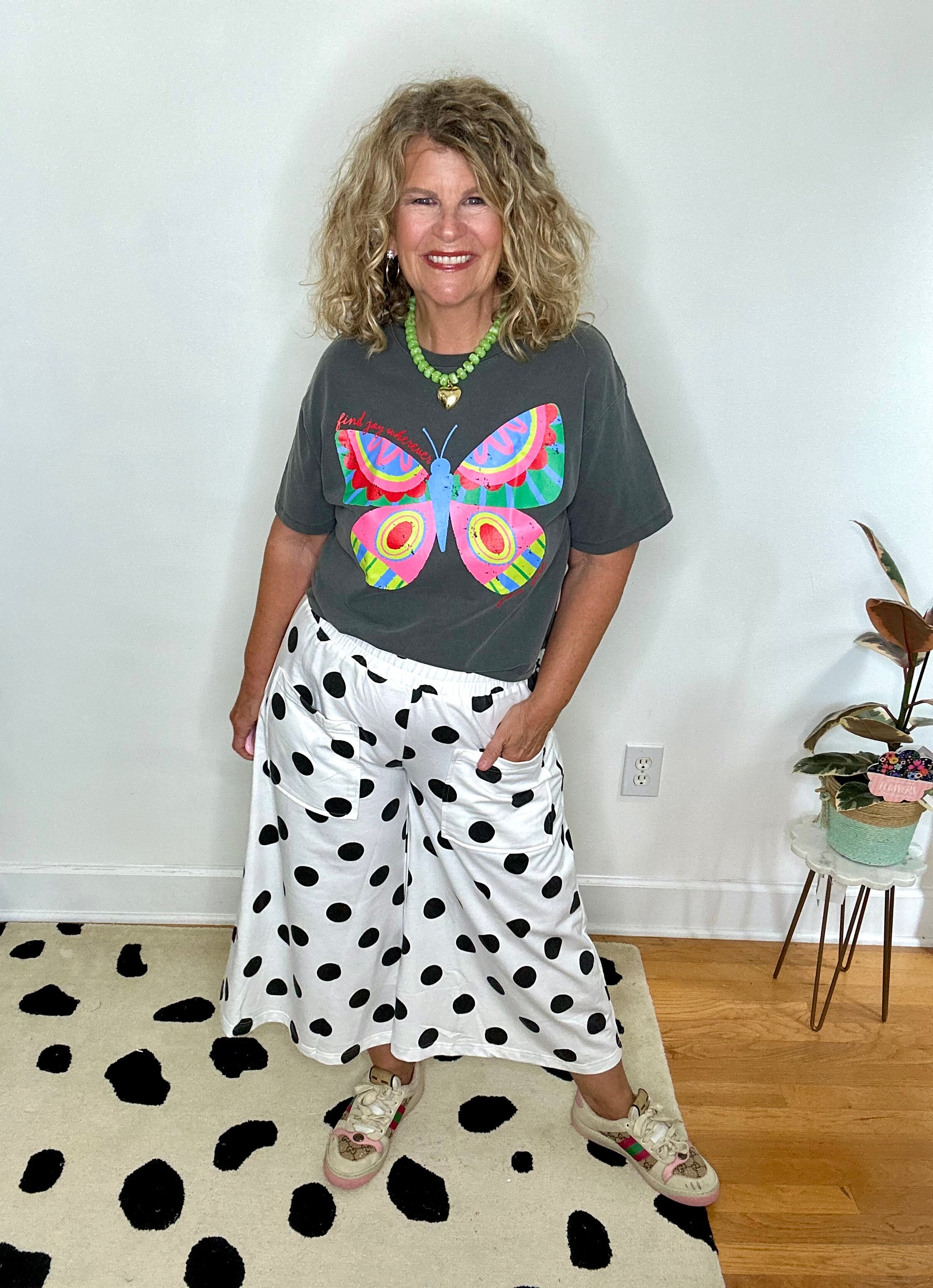 FIND JOY WHEREVER YOU ARE TEE