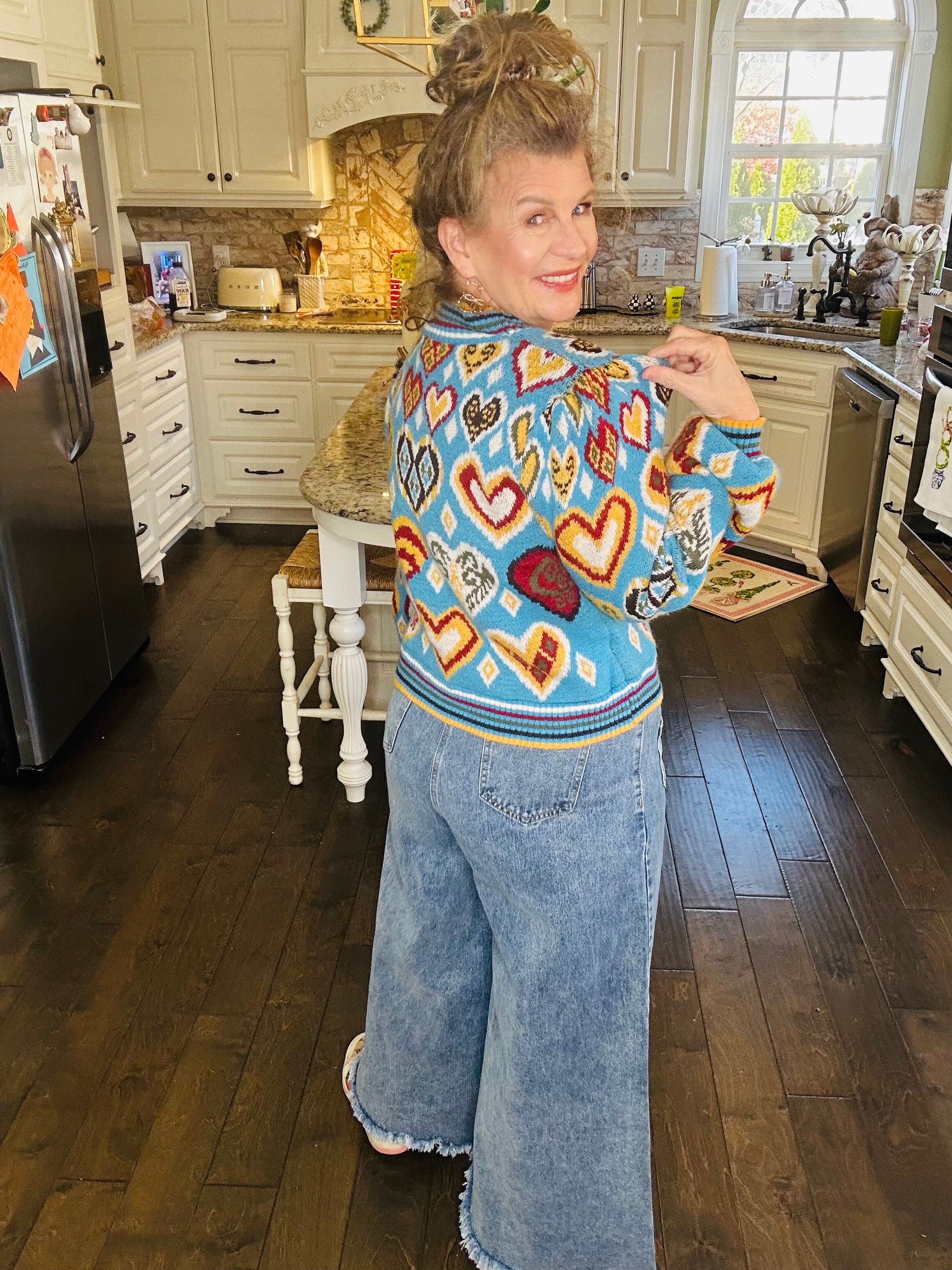 LOVE STORY HEART PULLOVER