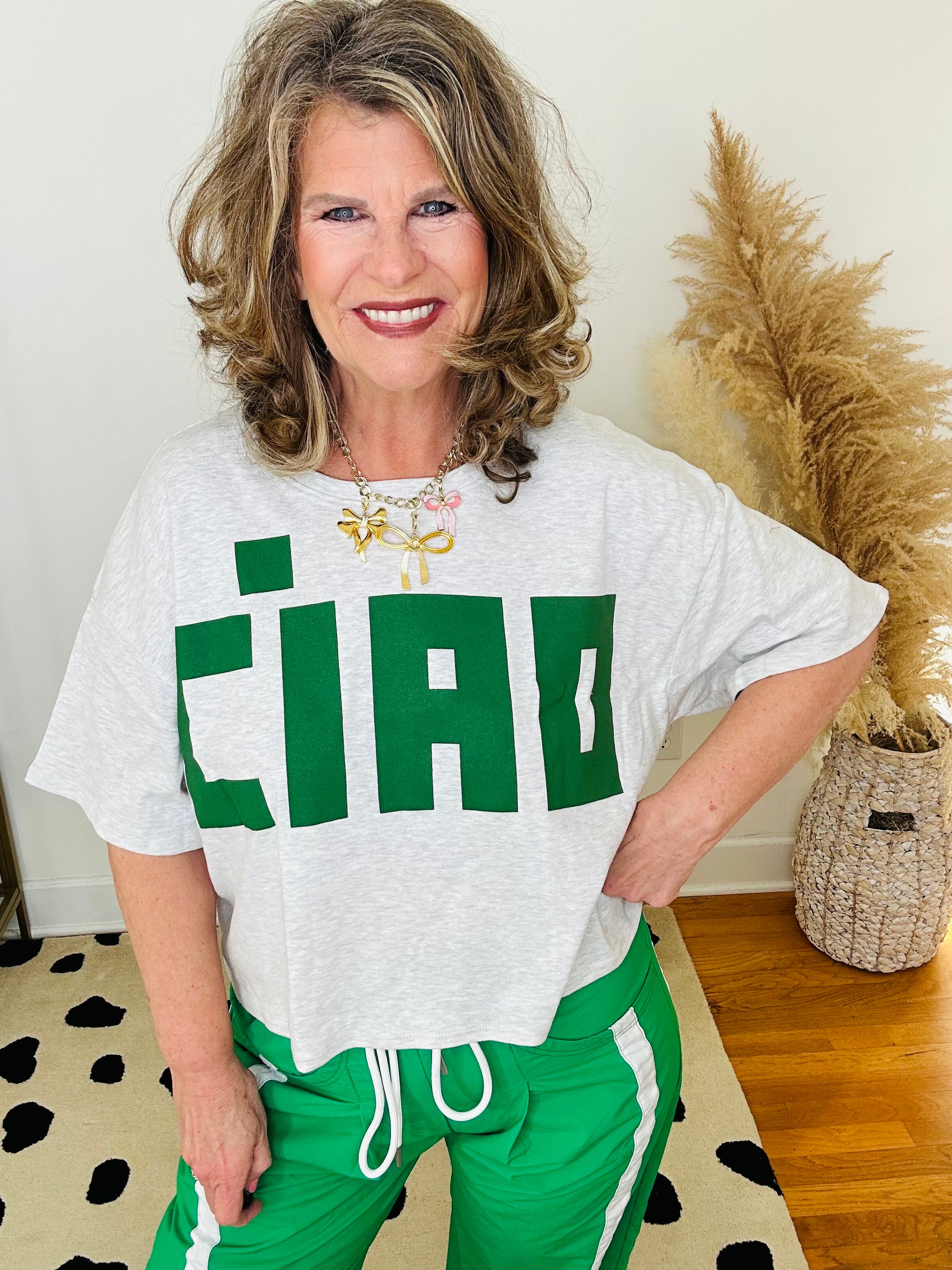 'CIAO' GRAPHIC TEE