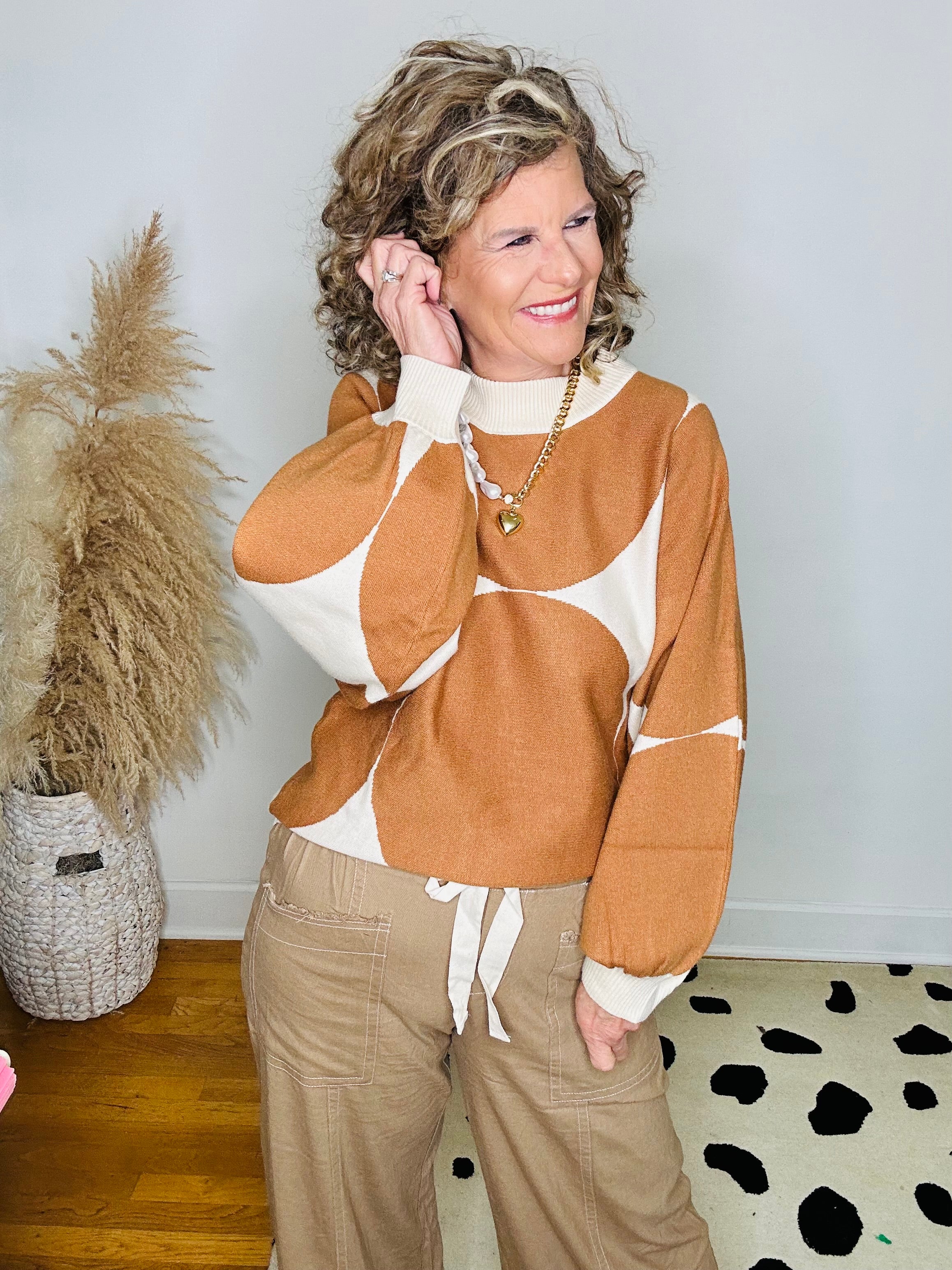 TOFFEE DELIGHT SWEATER