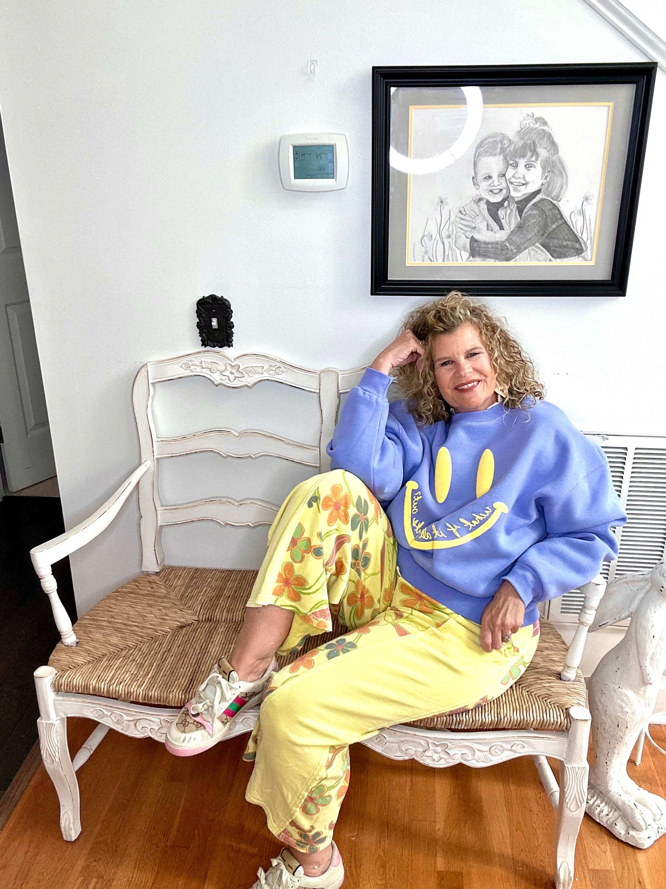 WHAT IF IT ALL WORKS OUT SMILEY PULLOVER