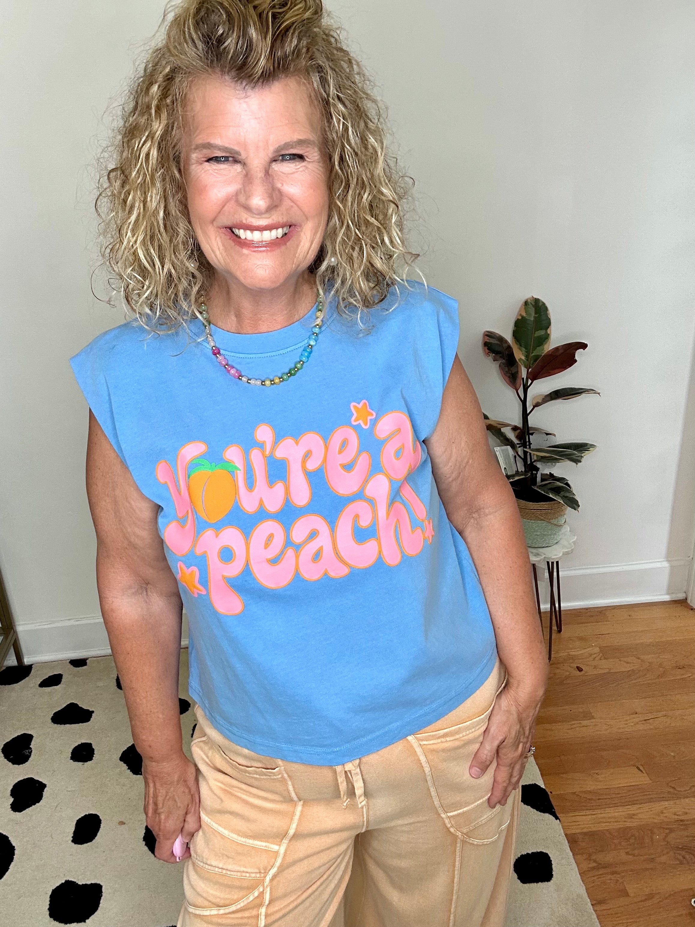 YOU'RE A PEACH TANK