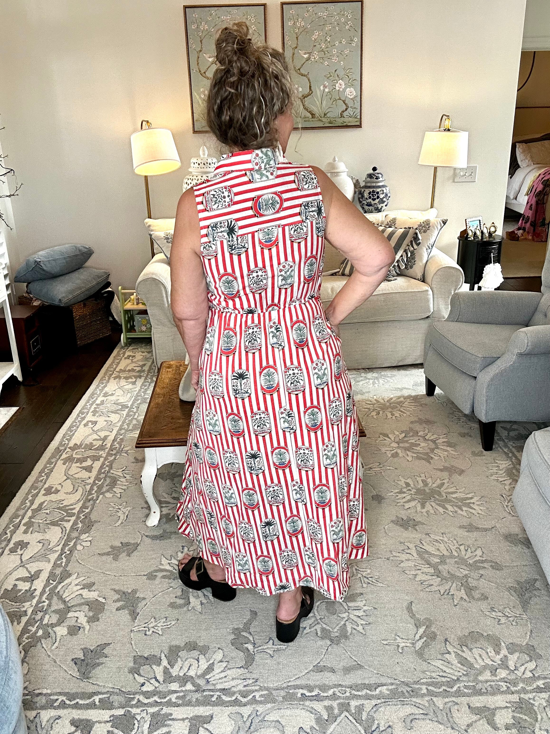 PALMETTO CHIC MIDI DRESS