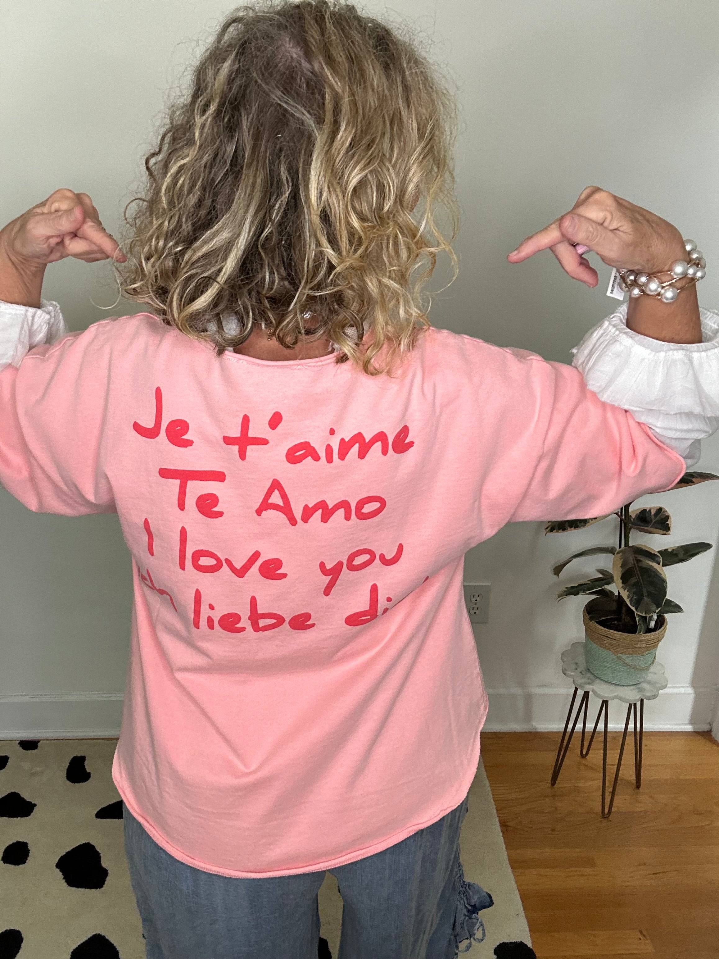 SAY IT WITH LOVE TEE
