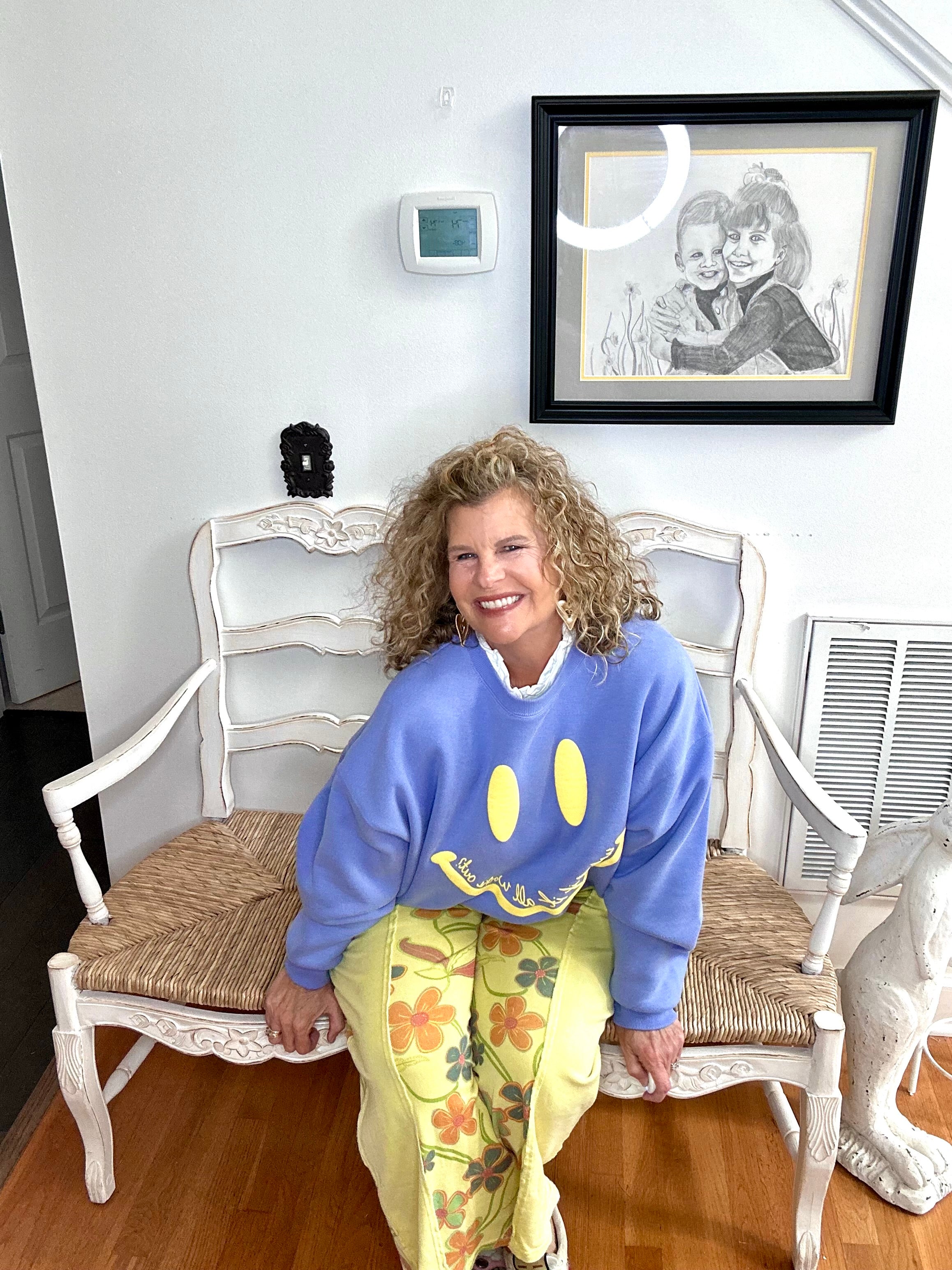 WHAT IF IT ALL WORKS OUT SMILEY PULLOVER
