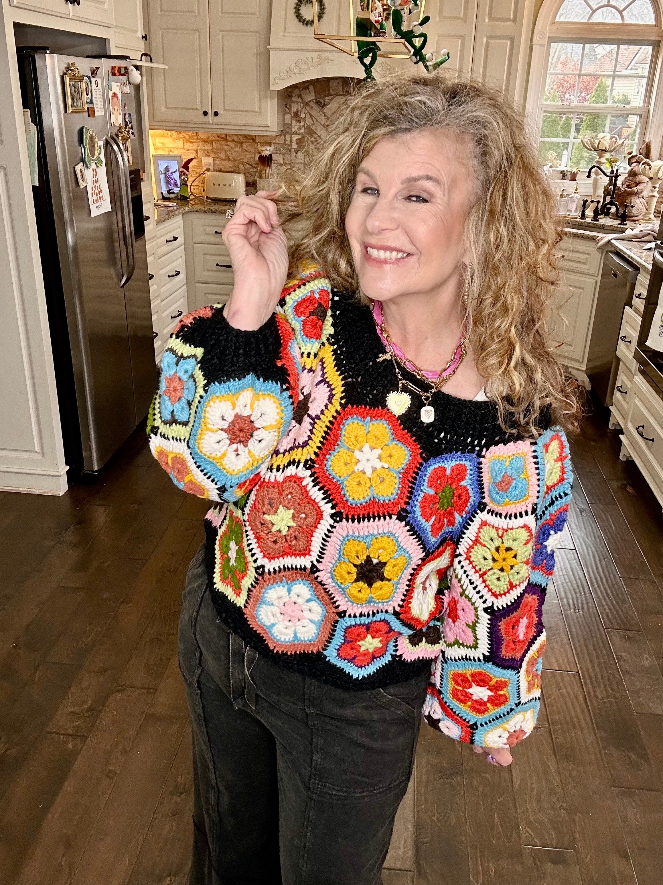 THE RUBY CROCHET SWEATER