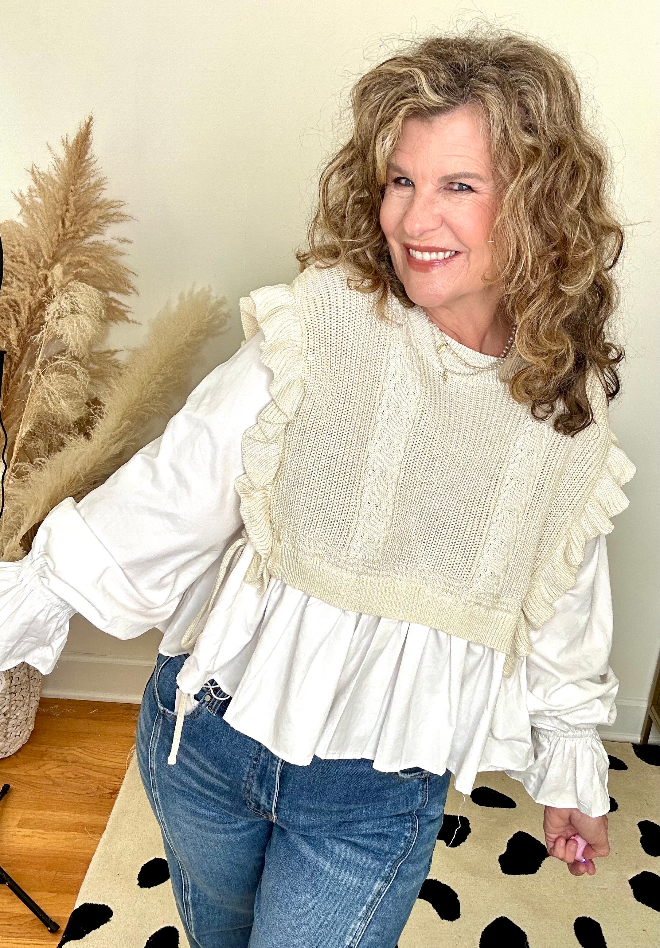 COZY GRACE LAYERED TOP