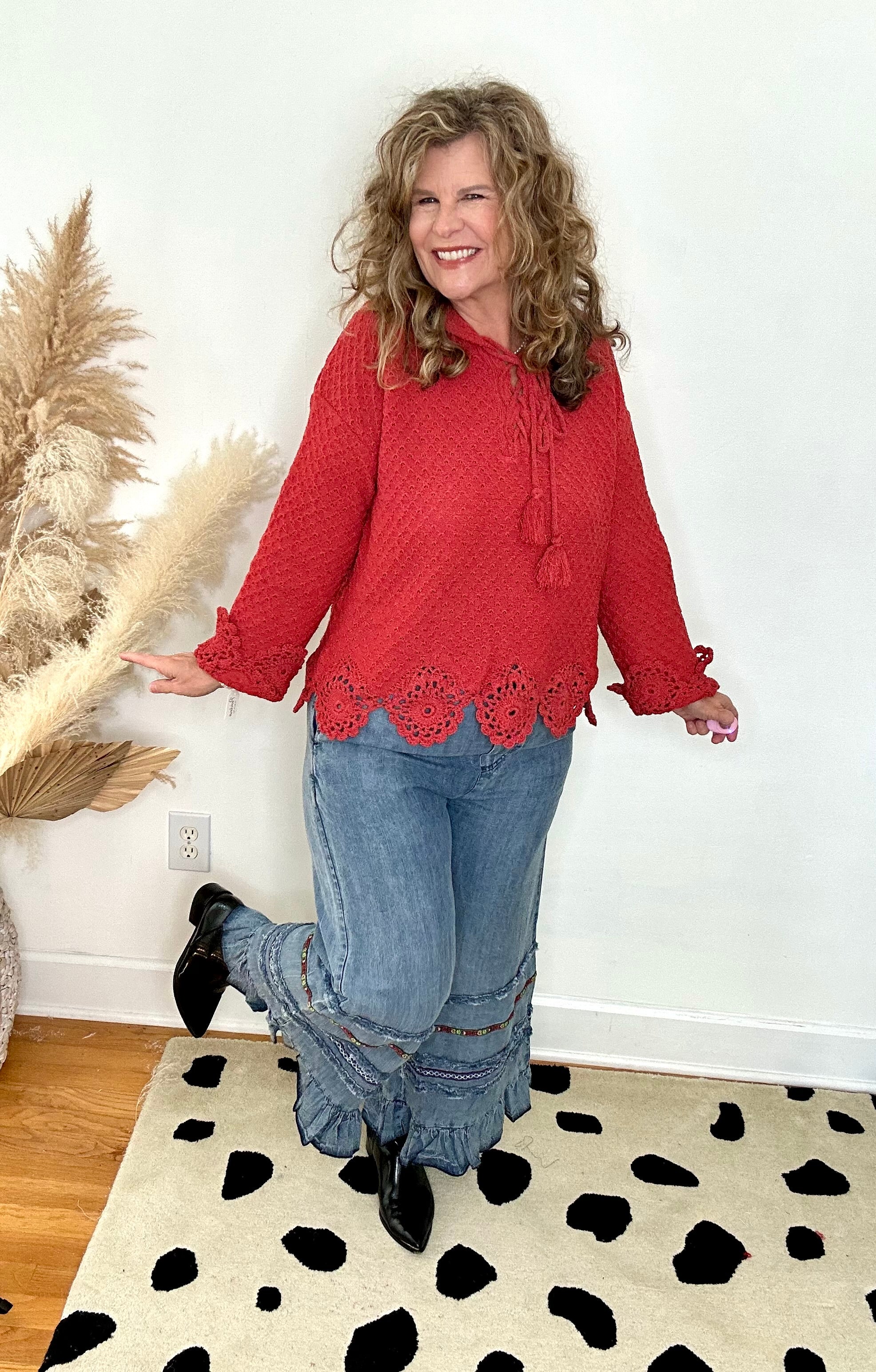 BOHO BREEZE CHAMBRAY PANTS