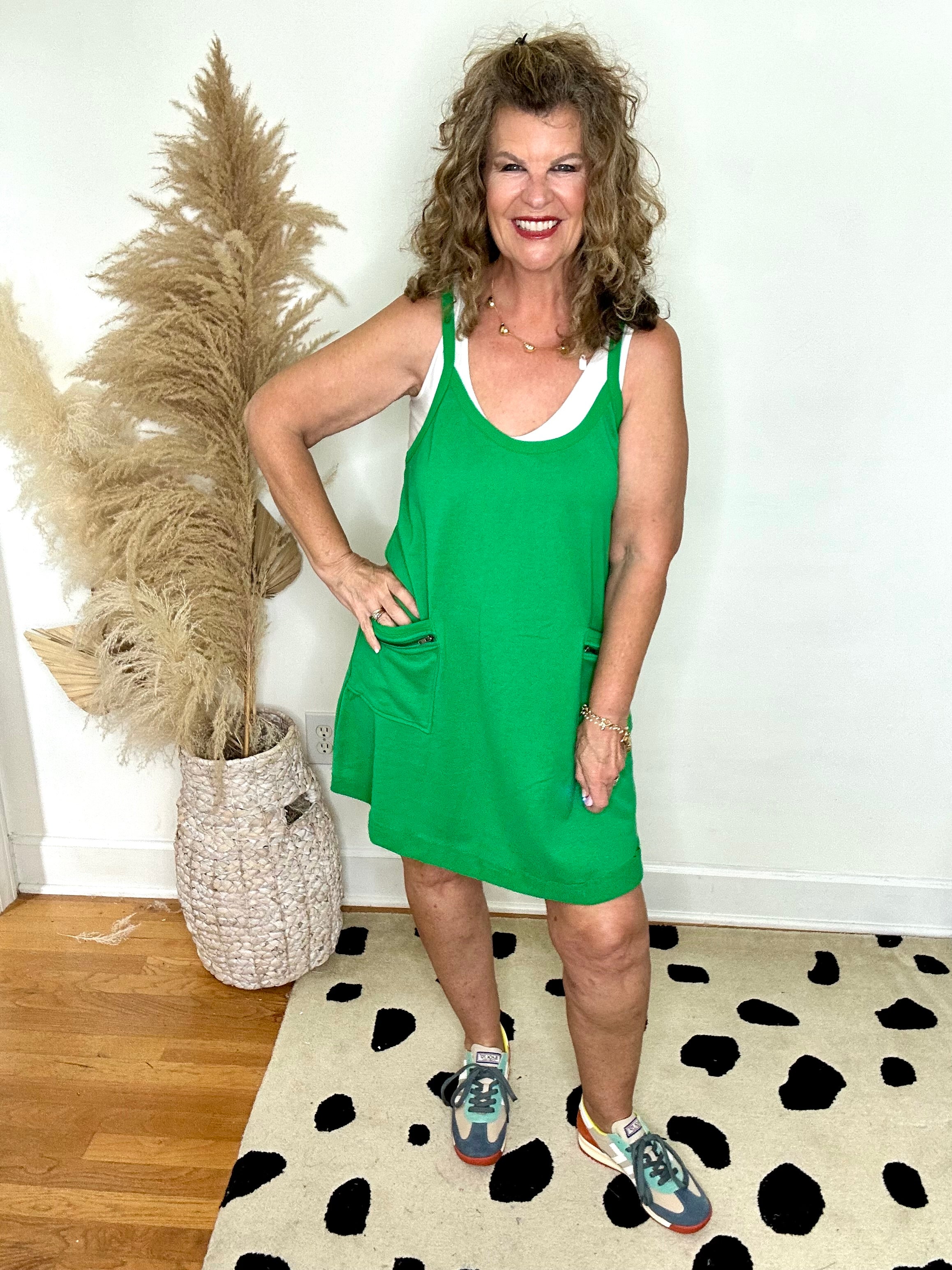 SWEET "SUMMA TIME" ZIP POCKET DRESS