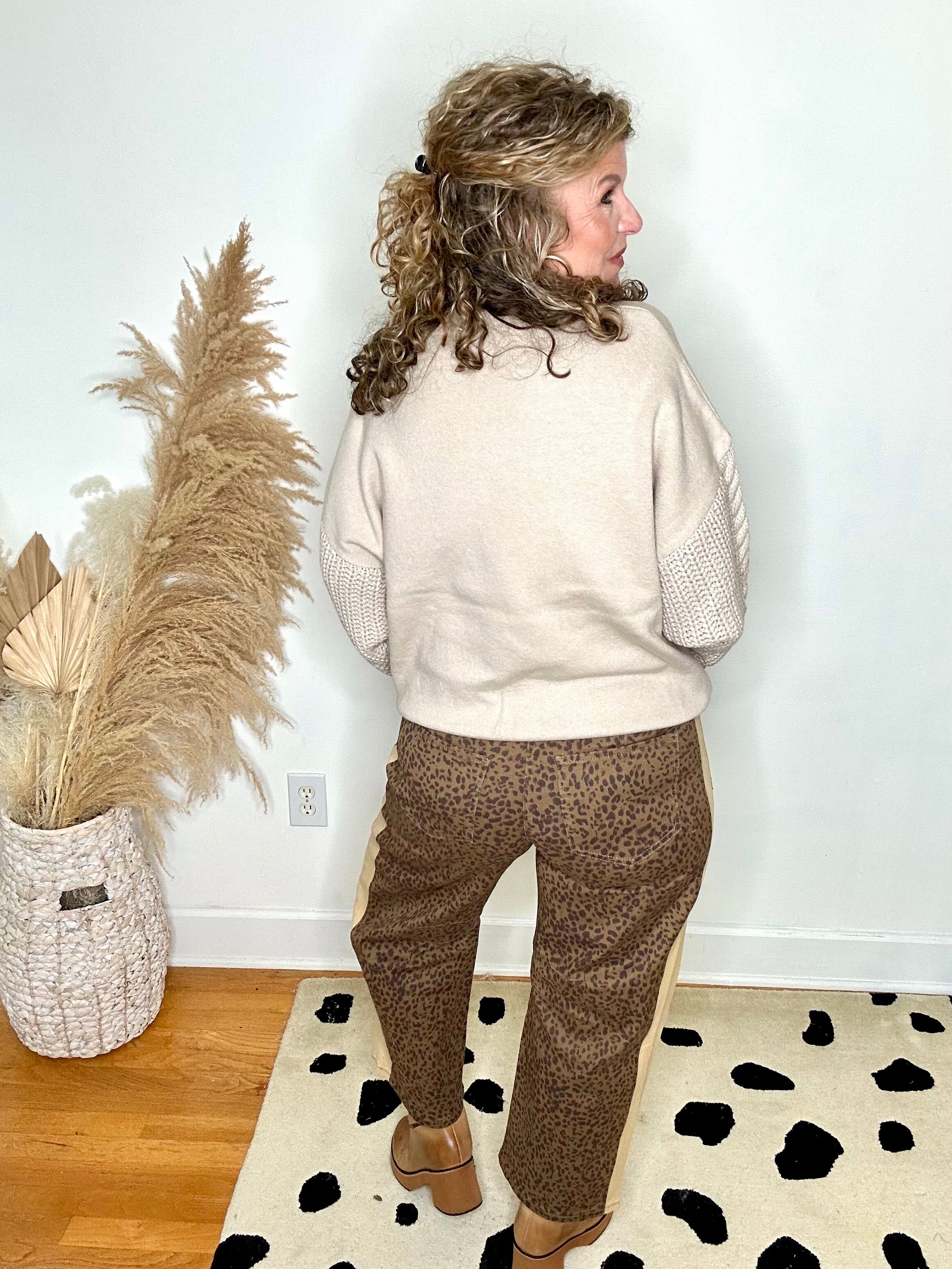 CHIC AND WILD STRETCH AND TWIL PANT