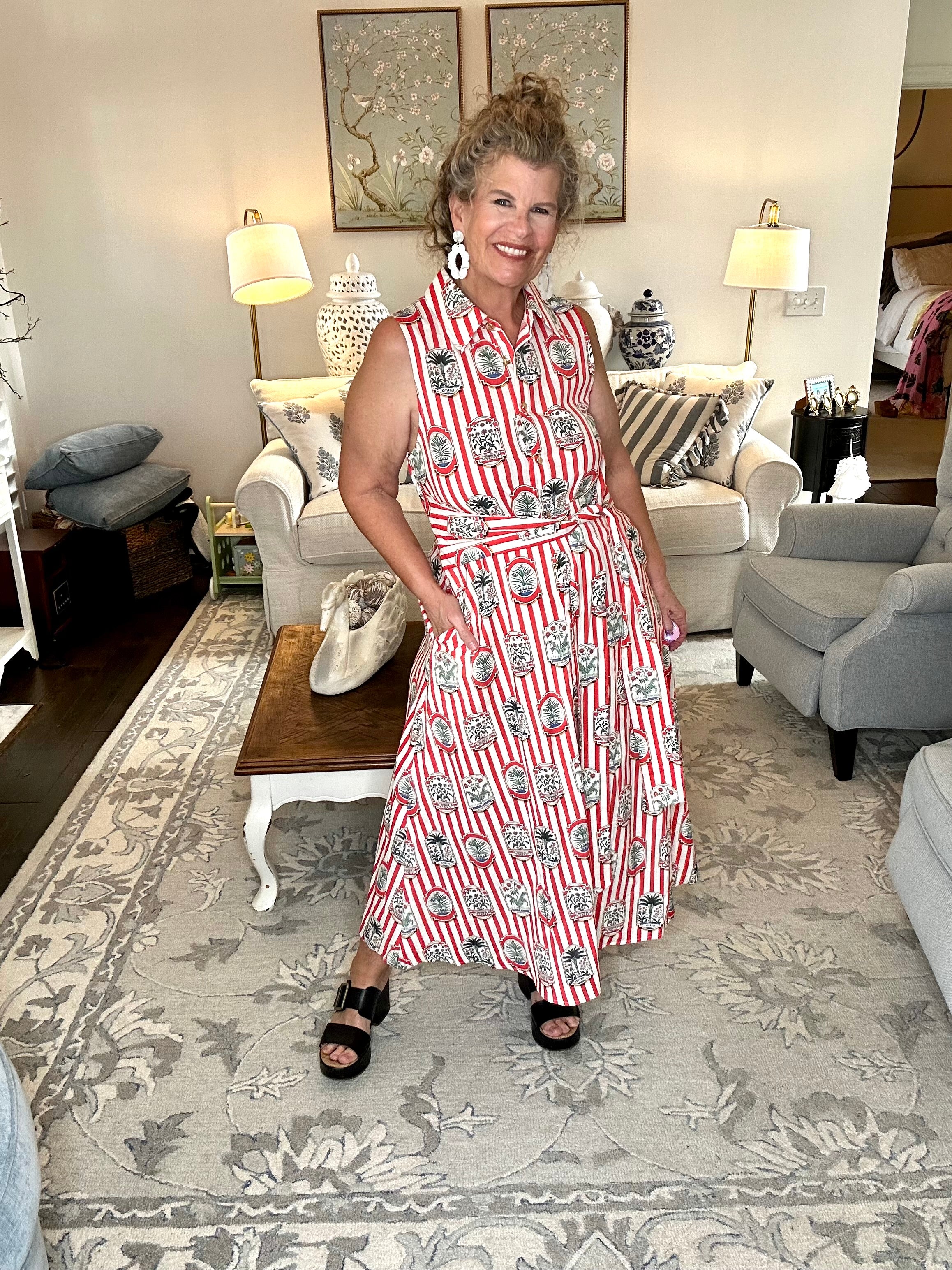 PALMETTO CHIC MIDI DRESS PALMETTO CHIC MIDI DRESS
