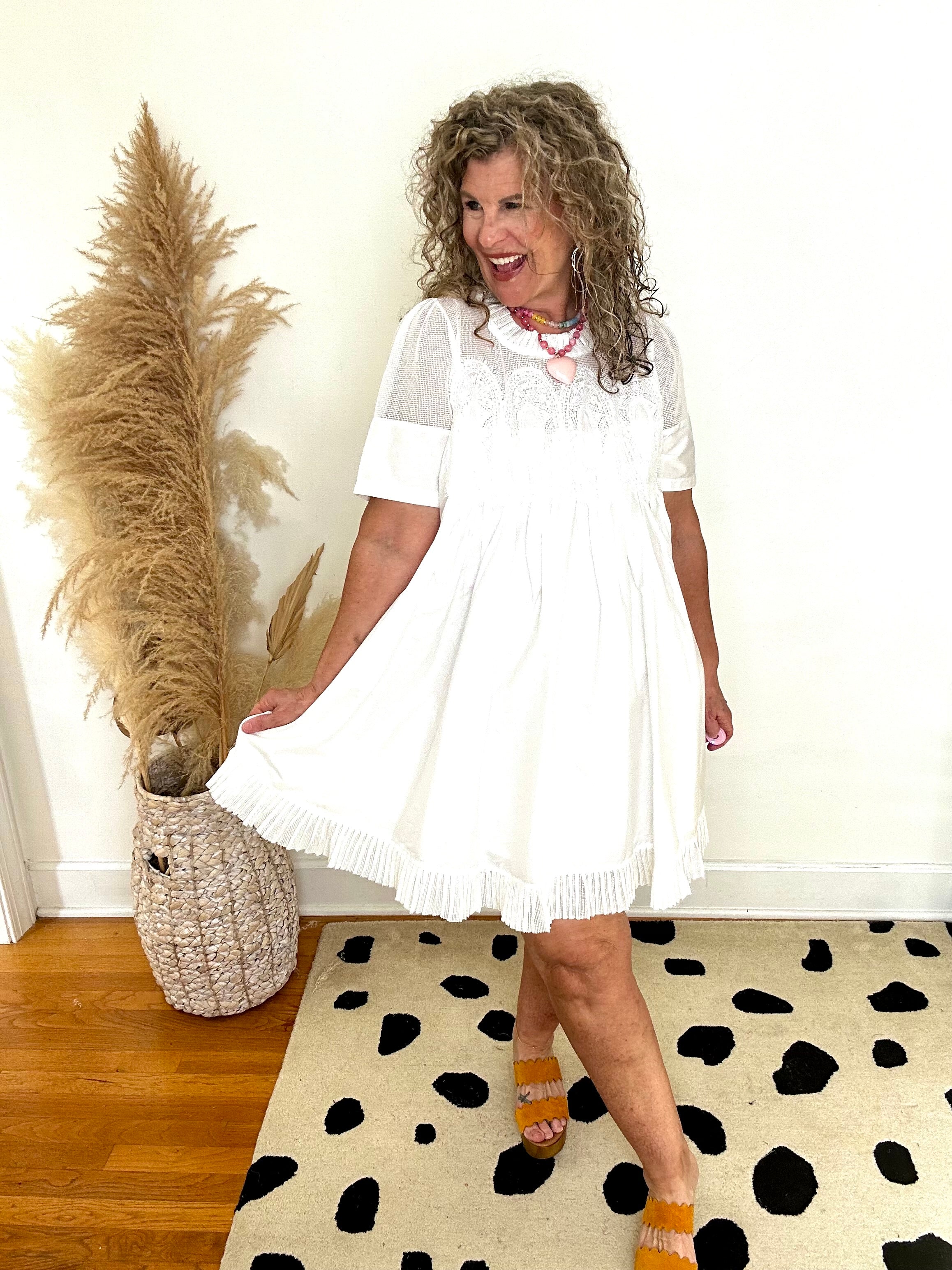 THE HOSTESS WITH THE MOSTEST DRESS