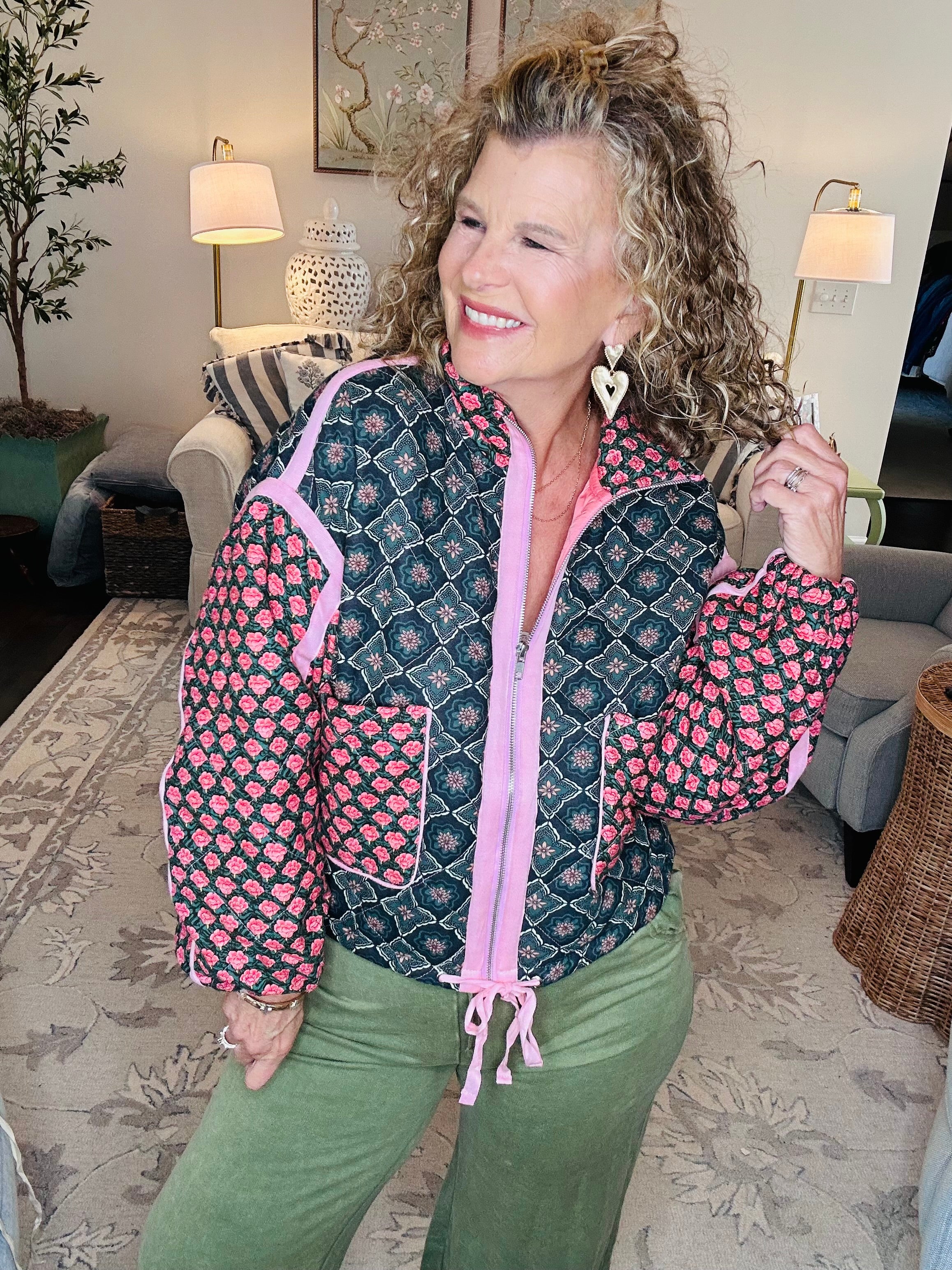 FALL SKIES QUILTED JACKET