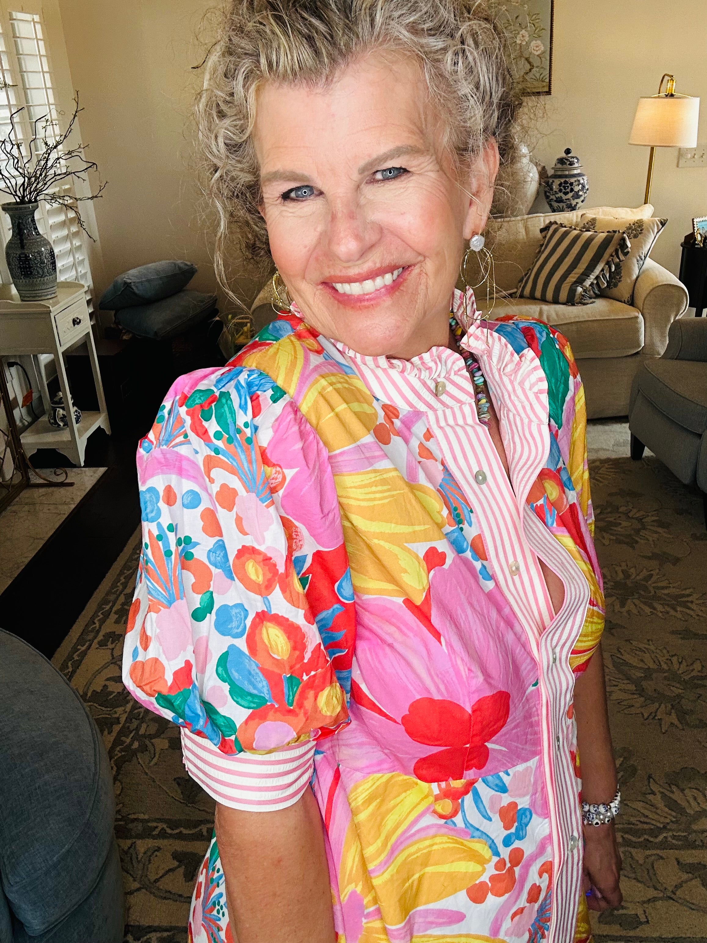 PINK PARADISE MIDI DRESS