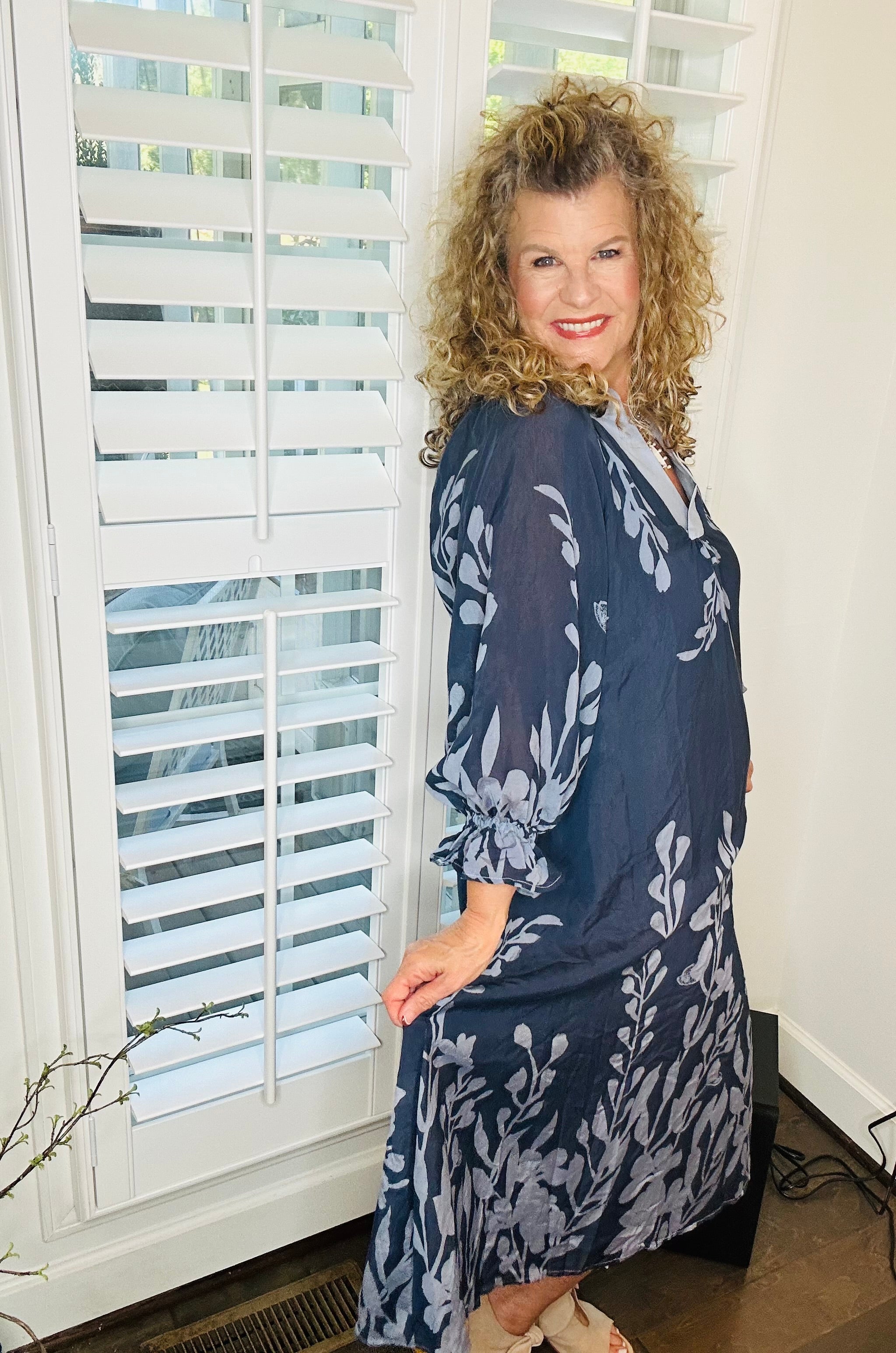 MIDNIGHT FLORAL DRESS
