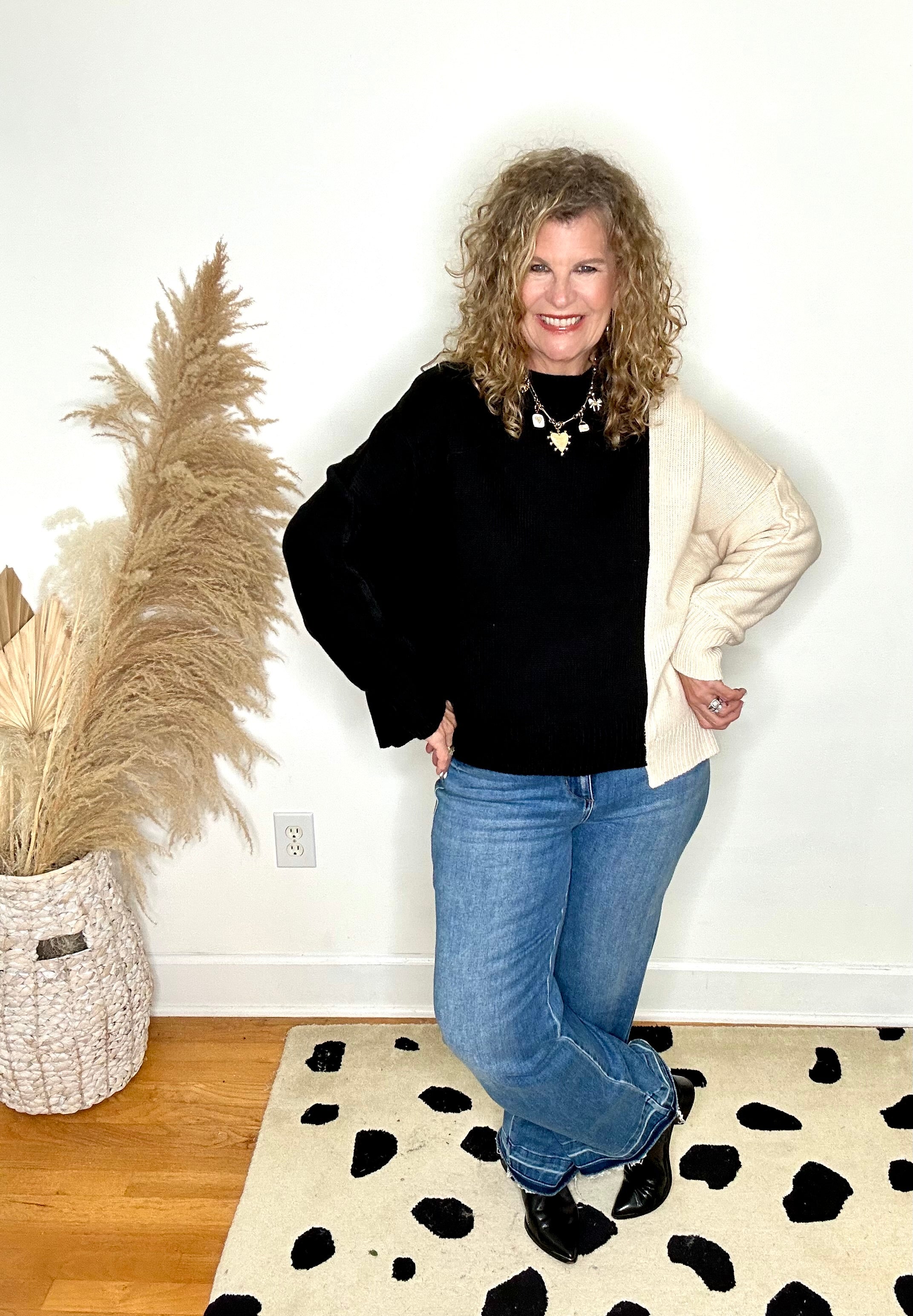 COOKIE AND CREAM SWEATER