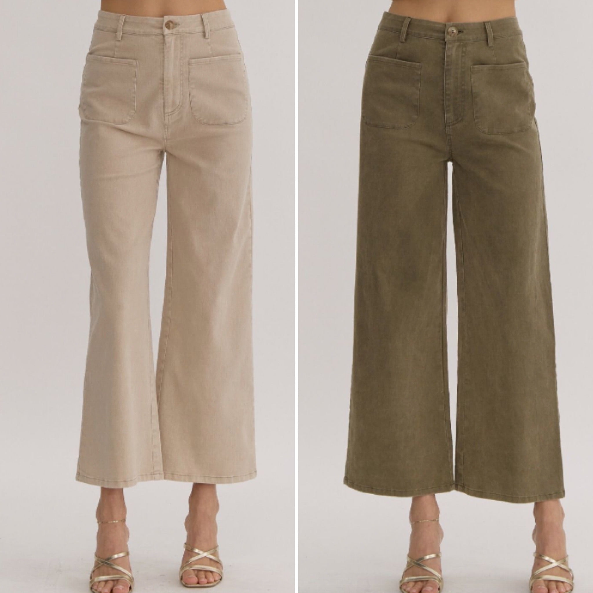 STONE FRONT POCKET PANT