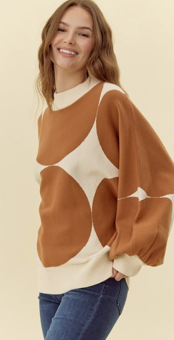 TOFFEE DELIGHT SWEATER