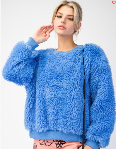 BLUE SHERPA PULLOVER