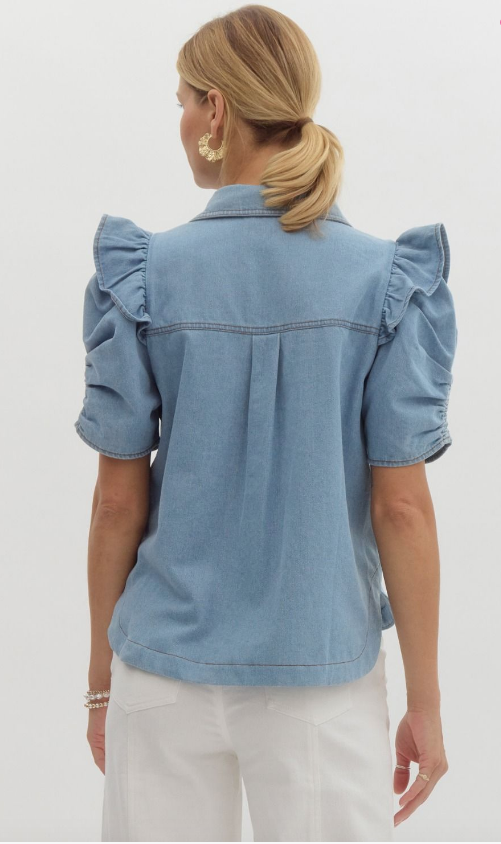 DARLING DENIM TOP