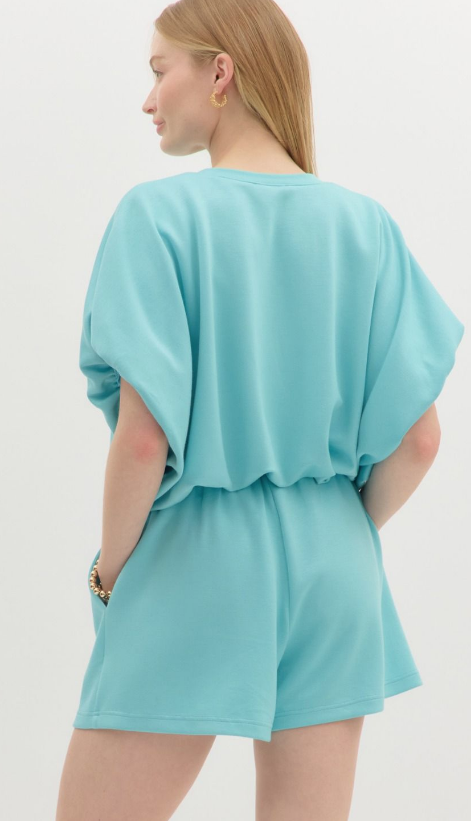 BUBBLE KNIT HEM TOP