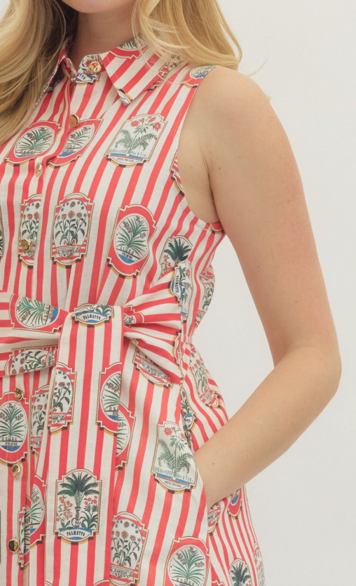 PALMETTO CHIC MIDI DRESS