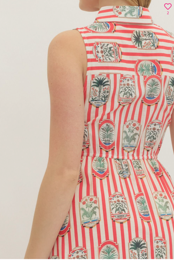 PALMETTO CHIC MIDI DRESS