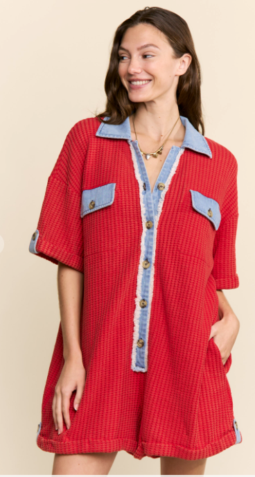 AMERICANA WEEKEND ROMPER