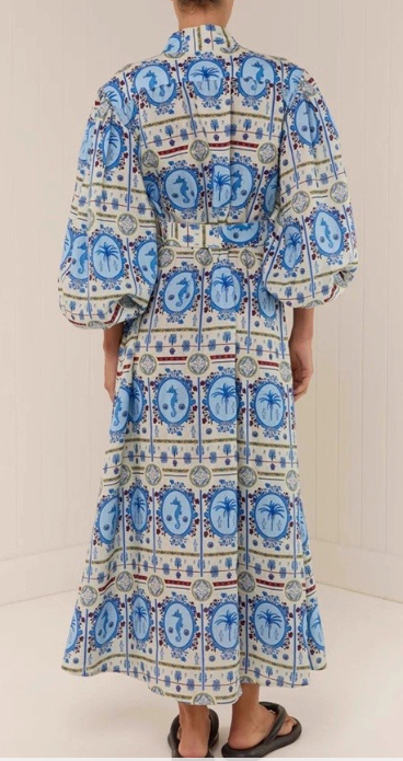 SEASIDE SERENITY SHIRT DRESS