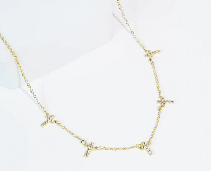FAITH CROSS NECKLACE