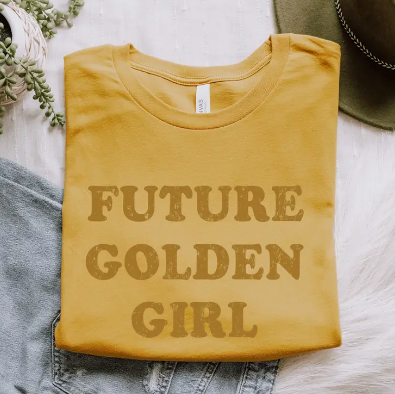 FUTURE GOLDEN GIRL TEE