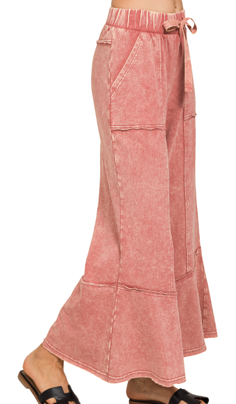 FLARE HEM PANTS