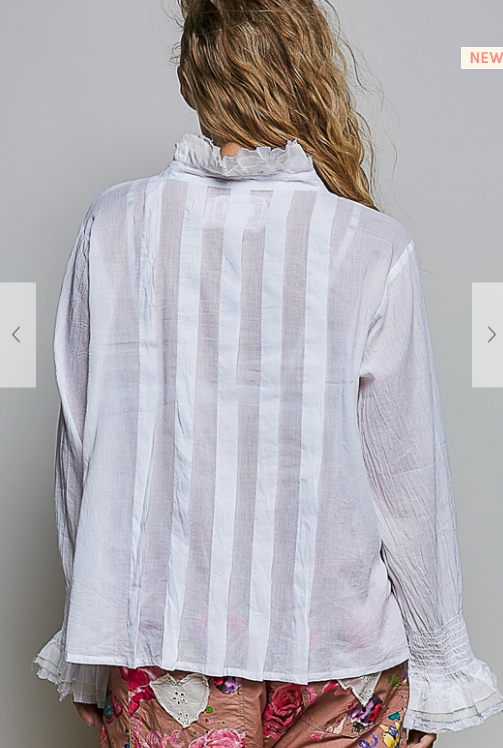 LACE ME PRETTY BLOUSE