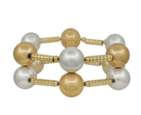 GOLD/SILVER BAR BRACELET