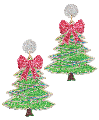 OH CHRISTMAS TREE EARRING