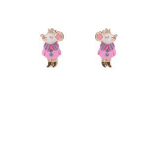 CHRISTMAS MOUSE EARRING